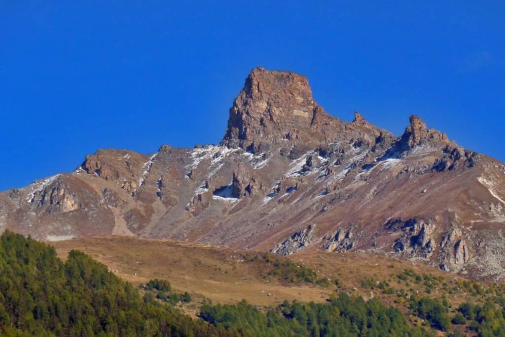 Appartement "Le Ver Luisant" A Saint-Martin, Val D'Herens, Valais Bagian luar foto