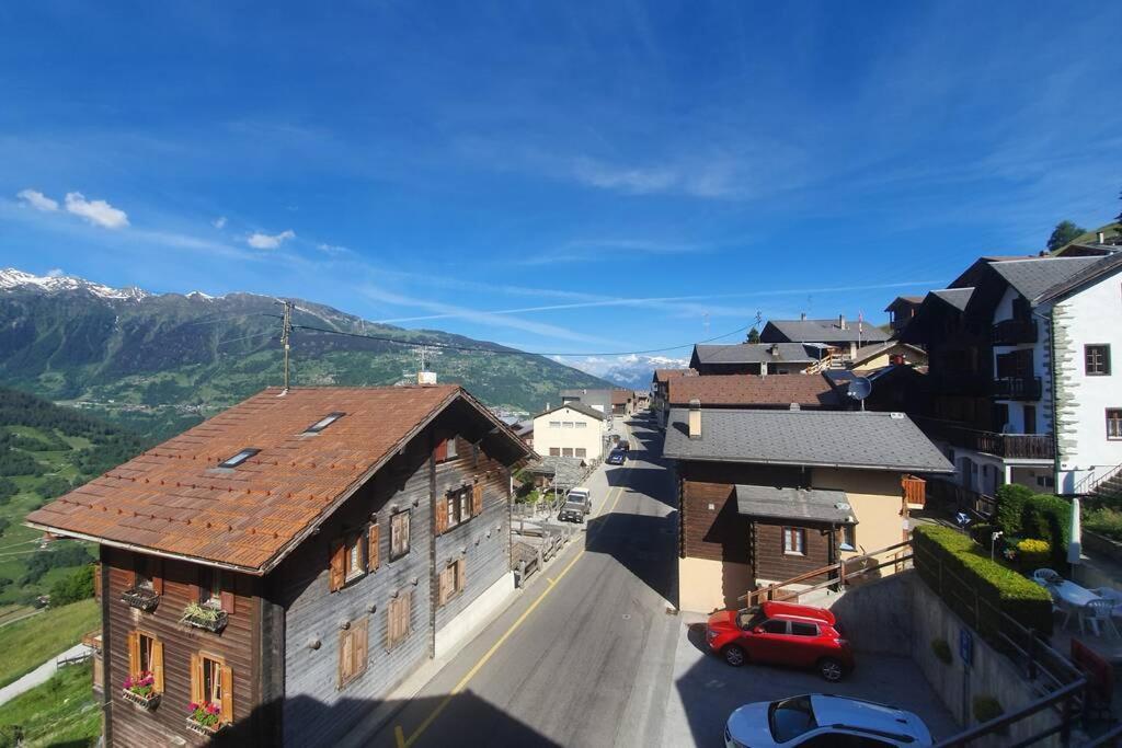 Appartement "Le Ver Luisant" A Saint-Martin, Val D'Herens, Valais Bagian luar foto