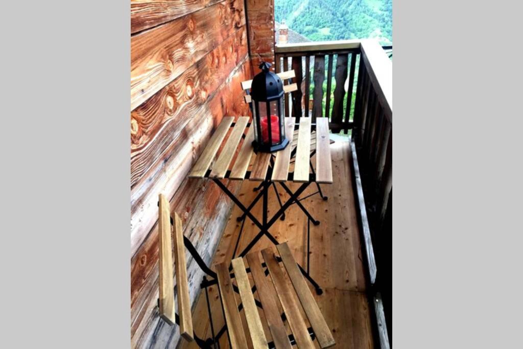 Appartement "Le Ver Luisant" A Saint-Martin, Val D'Herens, Valais Bagian luar foto