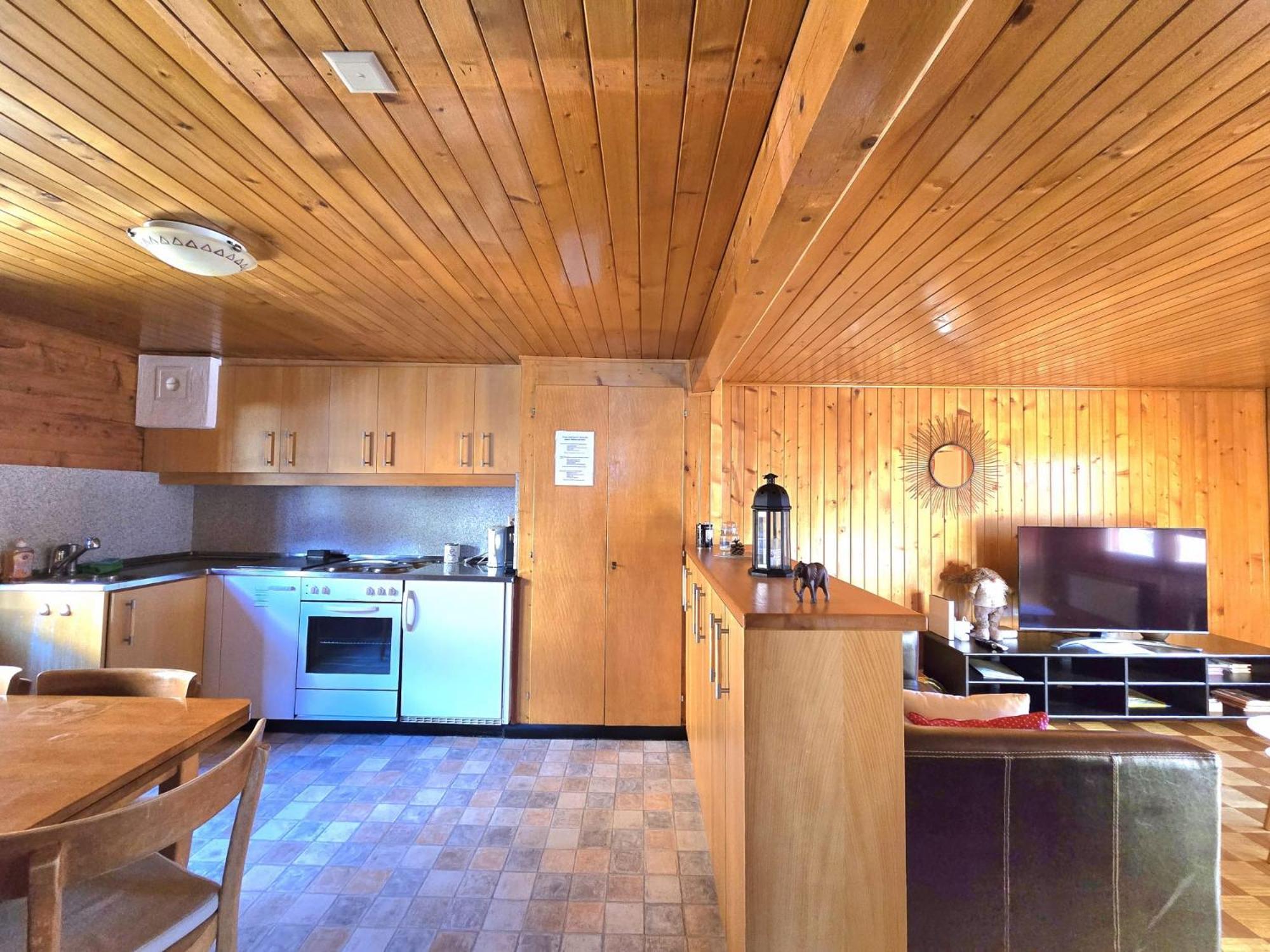 Appartement "Le Ver Luisant" A Saint-Martin, Val D'Herens, Valais Bagian luar foto