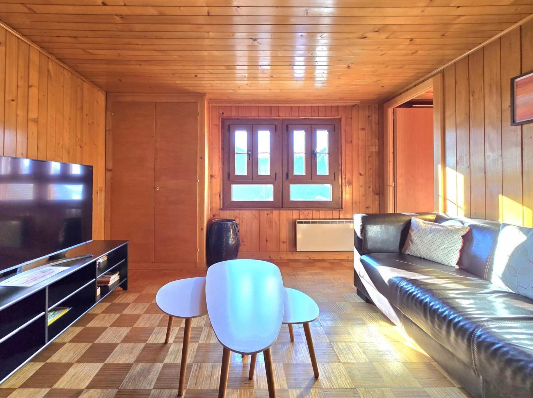 Appartement "Le Ver Luisant" A Saint-Martin, Val D'Herens, Valais Bagian luar foto